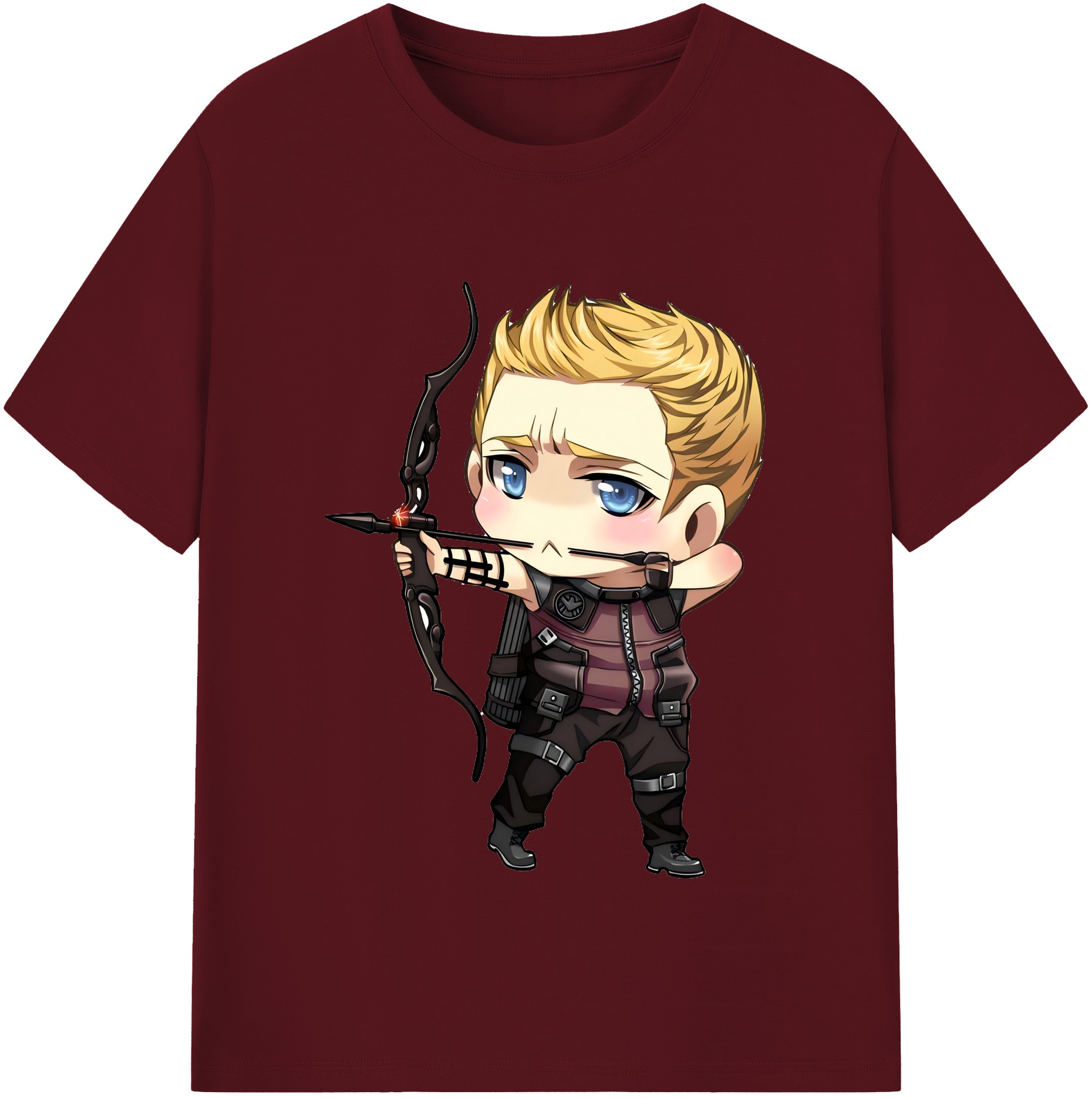 （画像用） アベンジャーズ The Avengers 綿100％半袖Tシャツ（フロントプリント）